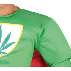 DISFRAZ SUPER MARIHUANA MAN PARA HOMBRE TALLA M 48-50