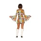 Disfraz discotequera mujer años 70 disco vestido