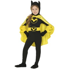 Disfraz black heroína negra para niña
