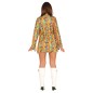 Disfraz hippie con chaleco para mujer