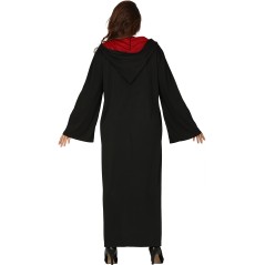 Disfraz mago tunica negra para mujer talla L 42-44 Harry Potter