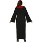 Disfraz mago tunica negra para mujer talla L 42-44