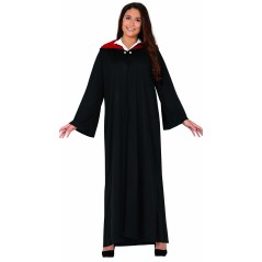 Disfraz mago tunica negra para mujer talla L 42-44 Harry Potter