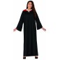 Disfraz mago tunica negra para mujer talla L 42-44