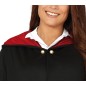 Disfraz mago tunica negra para mujer talla L 42-44