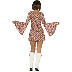 Disfraz disco dancer mujer años 70 disco vestido-El Informal Santander