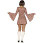 Disfraz disco dancer mujer años 70 disco vestido