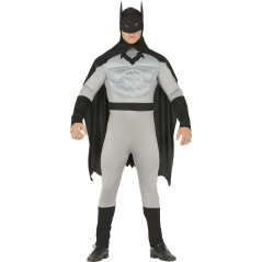 Disfraz Batman gris para hombre tallas