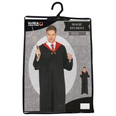 Disfraz mago tunica negra para hombre talla L 52-54 Harry Potter
