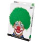 Peluca payaso verde
