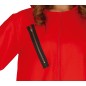 Disfraz ladron mono rojo capcuha mujer tallas