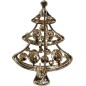 Mantel Feliz cumpleaños negro oro 220x132 cm reusable