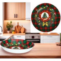 Bowl Arbol de navidad 32 cm en PVC-El Informal