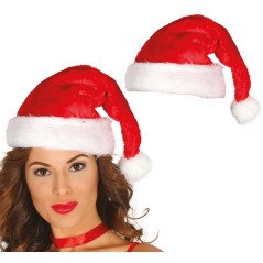 Gorro papa noel extra terciopelo alta calidad adul-Gorros online