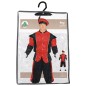 Disfraz Paje de rey mago rojo para hombre talla M o L