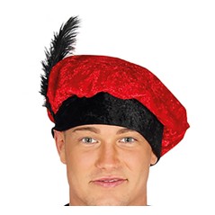 Disfraz Paje de rey mago rojo para hombre talla M o L-El Informal