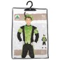 Disfraz paje de rey verde para niño tallas