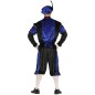 Disfraz Paje de rey mago azul para hombre talla M o L