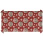 Mantel navidad rojo 137x274 cm