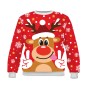 Jersey Navidad gracioso Reno para mujer tallas