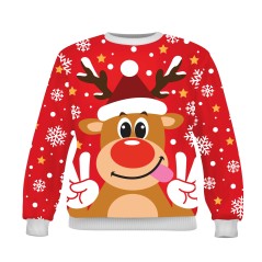 Jersey Navidad Reno infantil tallas