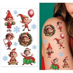 Tatuajes elfos navidad-El Informal Santander