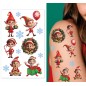 Tatuajes elfos navidad