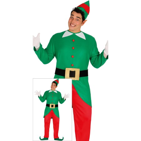 Disfraz elfo ayundate santa claus talla l adulto-El Informal Santander