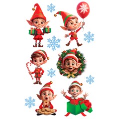 Tatuajes elfos navidad-El Informal Santander