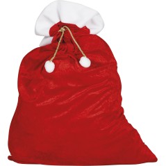 Saco regalos de papa noel rojo 60 x95 cm-El Informal