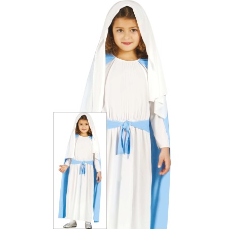 Disfraz virgen maria infantil navidad tallas-El Informal Santander
