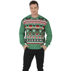 Jersey Navidad gracioso verde Elfo para hombre tallas-El Informal