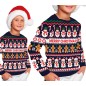 Jersey Navidad Muñeco de nieve infantil tallas