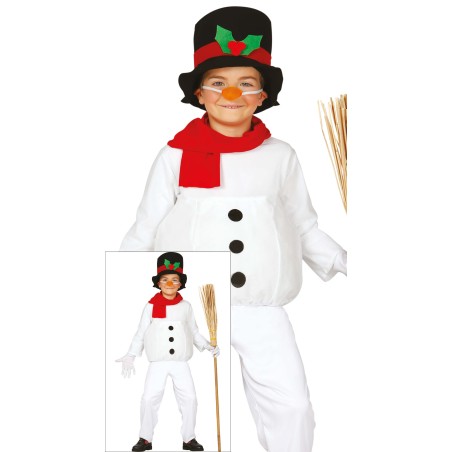 Disfraz Muñeco de nieve niño niña infantil-El Informal Santander