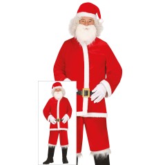 Papa noel terciopelo calidad adulto-El Informal Santander