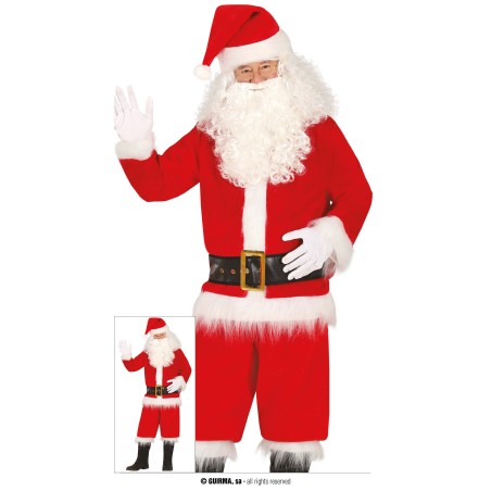 Disfraz papa noel lujo talla XL hombre-El Informal Santander