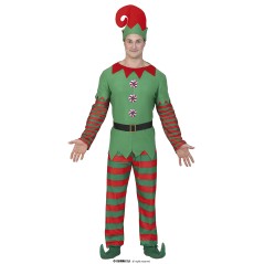 Disfraz Elfo de navidad para hombre talla M o L