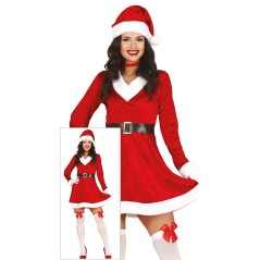 Disfraz Mama Noel Miss Santa para mujer tallas-El Informal Santander