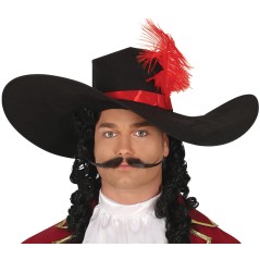 Disfraz de Capitan pirata rojo garfio para hombre tallas-El Informal