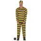 Disfraz prisionero preso amarillo negro los dalton Disfraz prisionero preso amarillo negro los dalton