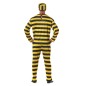 Disfraz prisionero preso amarillo negro los dalton Disfraz prisionero preso amarillo negro los dalton