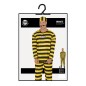 Disfraz prisionero preso amarillo negro los dalton Disfraz prisionero preso amarillo negro los dalton