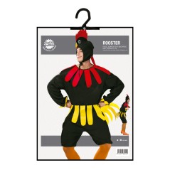 Disfraz gallo negro para adulto talla M 48-50 o L 52-54-El Informal Santander online