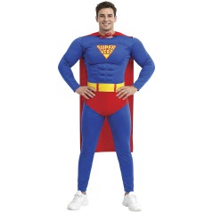 Disfraz super heroe man musculoso 80764
