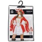 Disfraz mosquetera roja mujer tallas