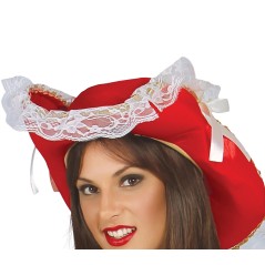 Disfraz mosquetera roja mujer tallas-El Informal Santander
