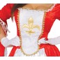 Disfraz mosquetera roja mujer tallas