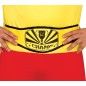 Disfraz luchador wwe talla l hombre hulk hogan
