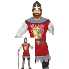 Disfraz principe medieval soldado de tronos talla L-El Informal