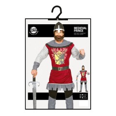 Disfraz principe medieval soldado de tronos talla L-El Informal